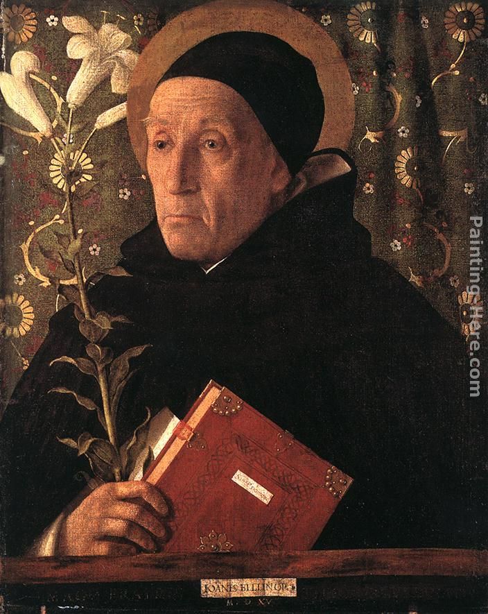 Portrait of Teodoro of Urbino painting - Giovanni Bellini Portrait of Teodoro of Urbino art painting